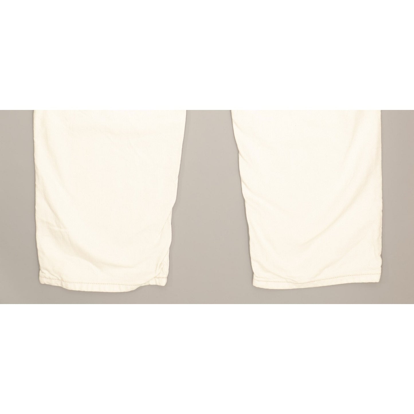 Lee Men White Straight Regular Jeans W34 L28