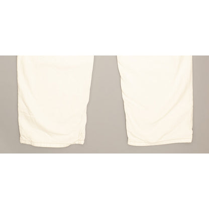 Lee Men White Straight Regular Jeans W34 L28