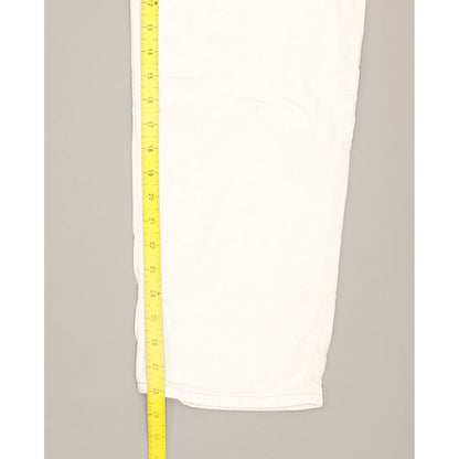 Lee Men White Straight Regular Jeans W34 L28