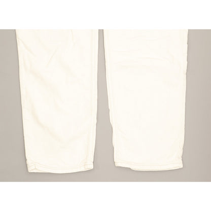 Lee Men White Straight Regular Jeans W34 L28