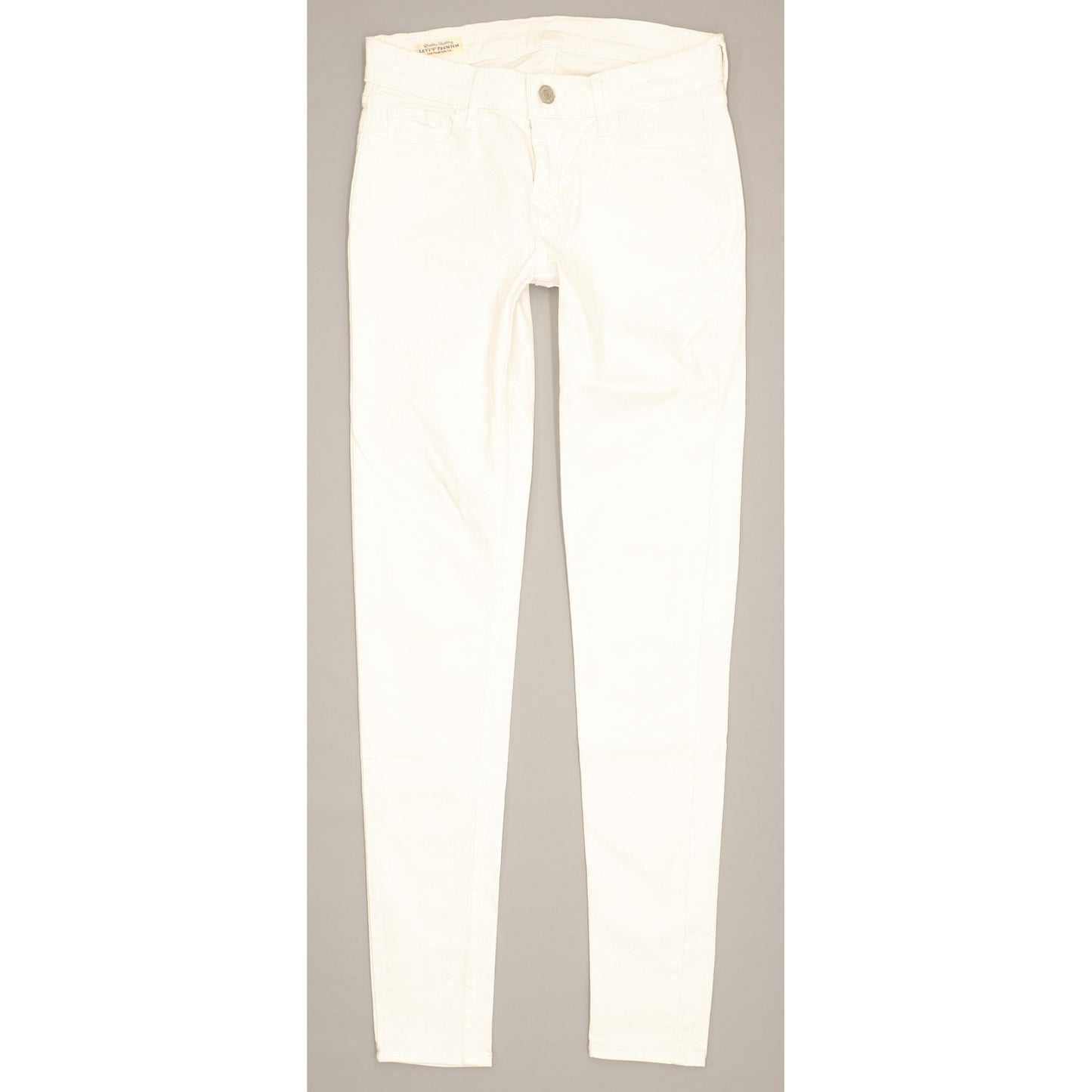 Levi's Women White Skinny Slim Stretch Jeans W26 L29