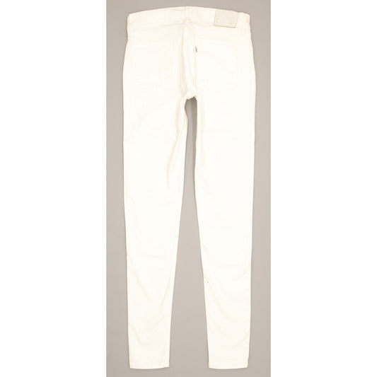 Levi's Women White Skinny Slim Stretch Jeans W26 L29
