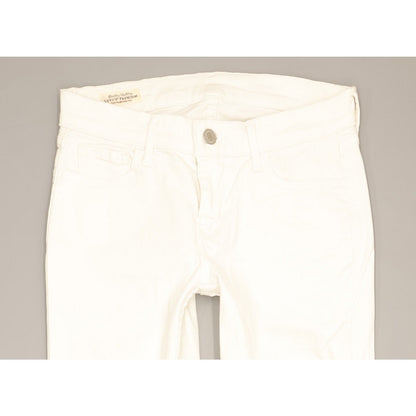 Levi's Women White Skinny Slim Stretch Jeans W26 L29