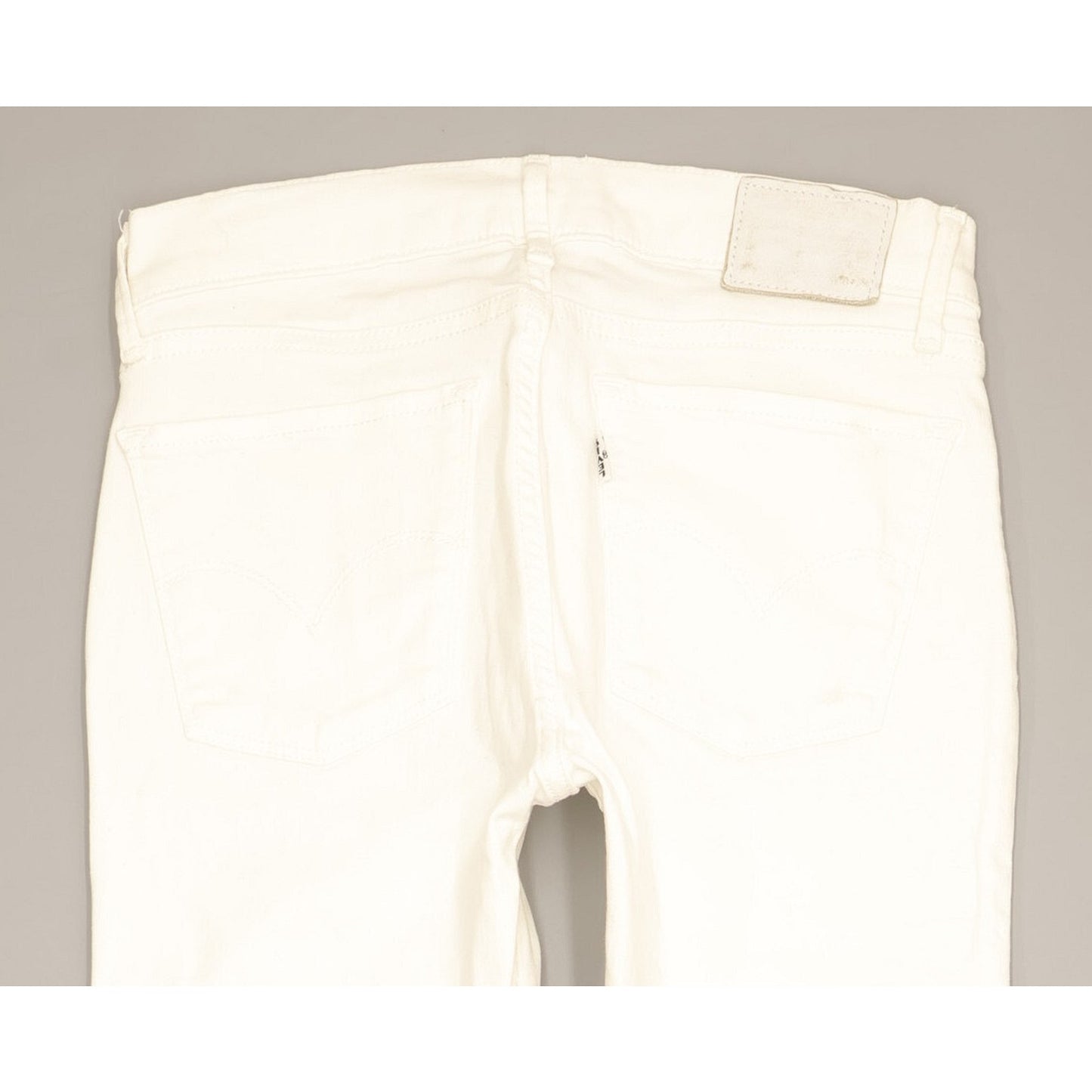 Levi's Women White Skinny Slim Stretch Jeans W26 L29