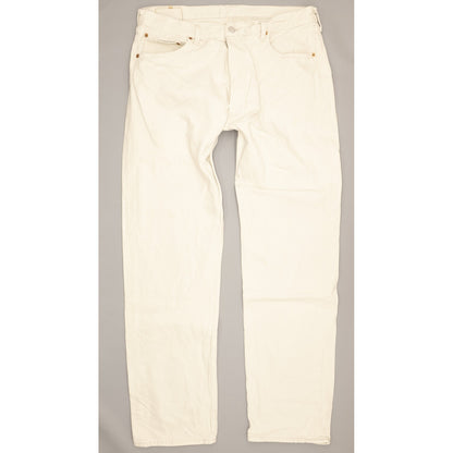 Levi's 501 Men Beige Straight Regular Jeans W37 L34