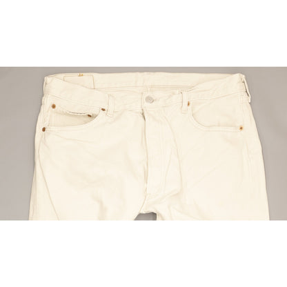 Levi's 501 Men Beige Straight Regular Jeans W37 L34