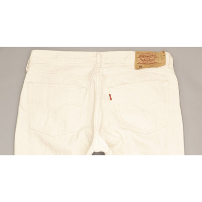 Levi's 501 Men Beige Straight Regular Jeans W37 L34