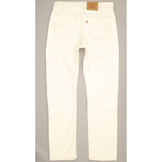 Levi's 505 Made in USA Men Beige Straight Regular Jeans W33 L32