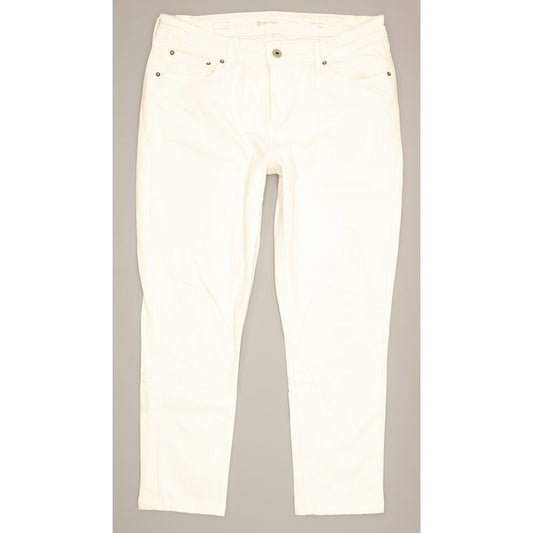Levi's Demi Curve Women White Skinny Classic Stretch Jeans W32 L26