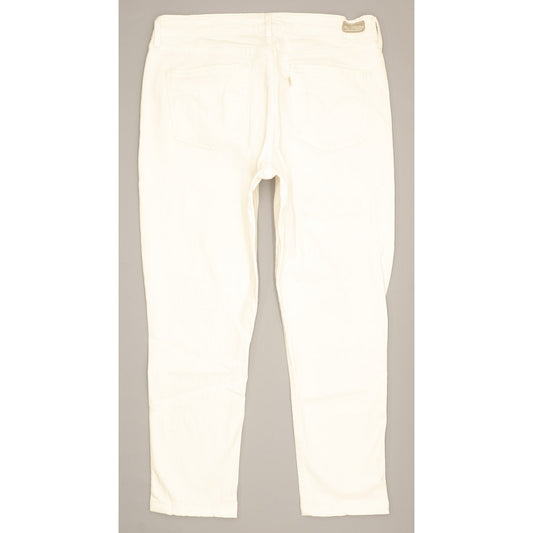 Levi's Demi Curve Women White Skinny Classic Stretch Jeans W32 L26