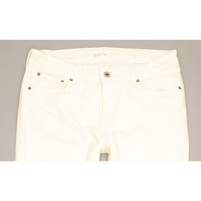 Levi's Demi Curve Women White Skinny Classic Stretch Jeans W32 L26