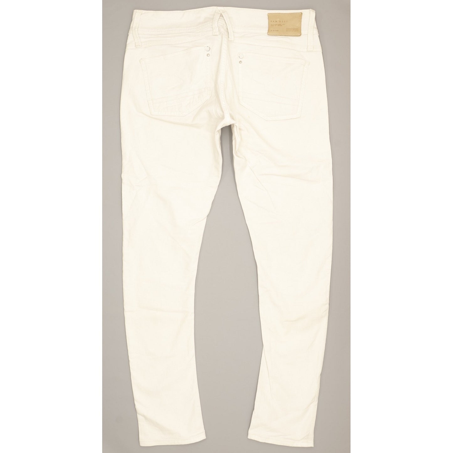 G-Star Lynn Women White Skinny Slim Stretch Jeans W32 L30