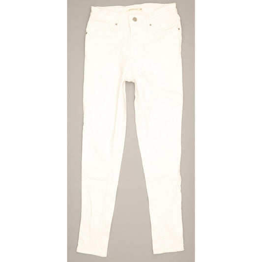 Levi's 721 Women White Skinny Regular Stretch Jeans W28 L29