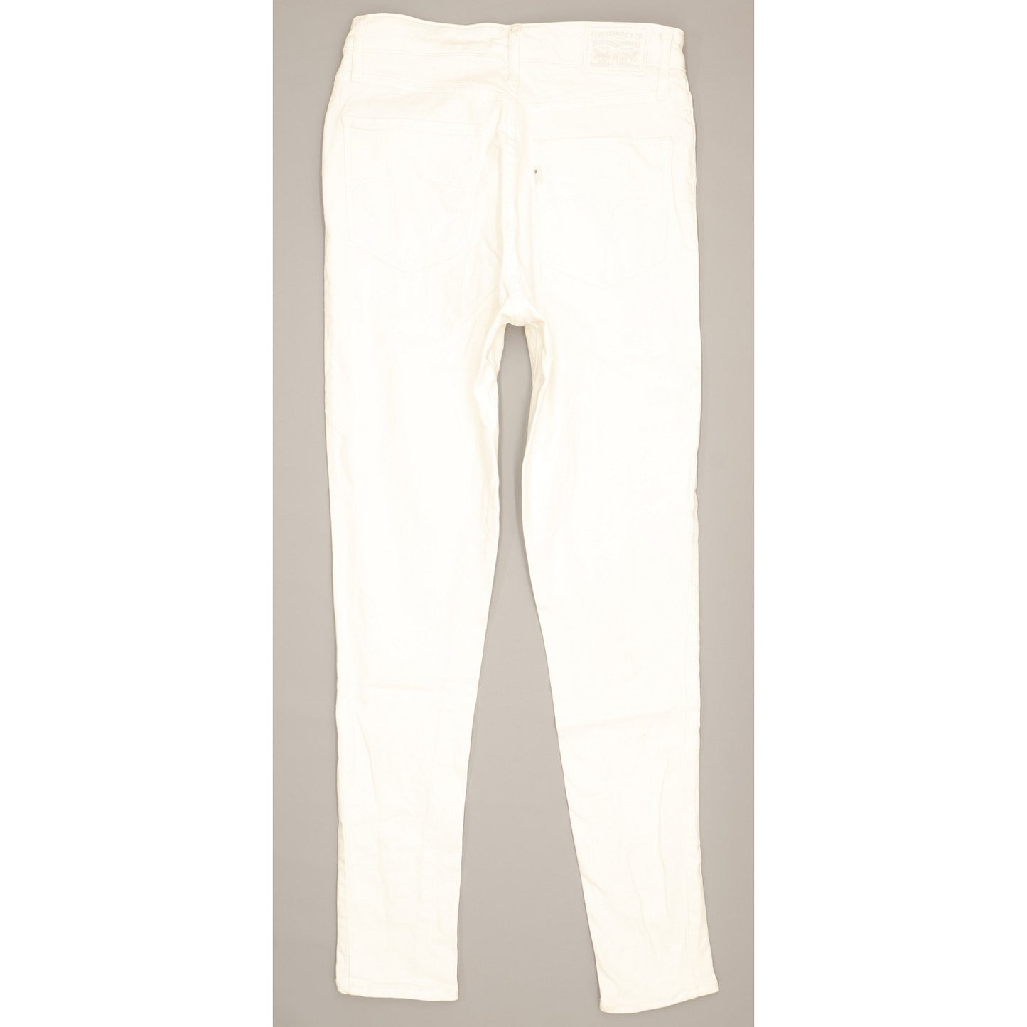 Levi's 721 Women White Skinny Regular Stretch Jeans W28 L29
