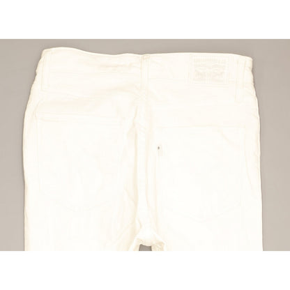 Levi's 721 Women White Skinny Regular Stretch Jeans W28 L29