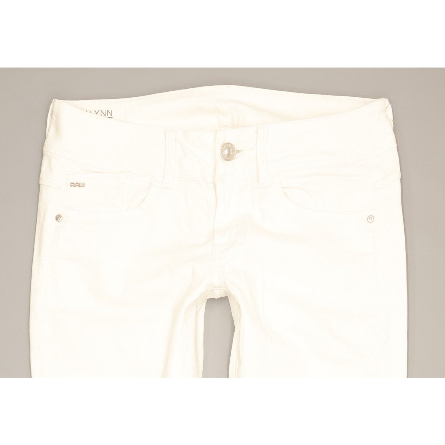 Levi's Lynn Women White Skinny Slim Stretch Jeans W26 L30