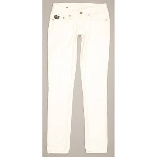 G-Star Midge Women White Skinny Slim Stretch Jeans W29 L34