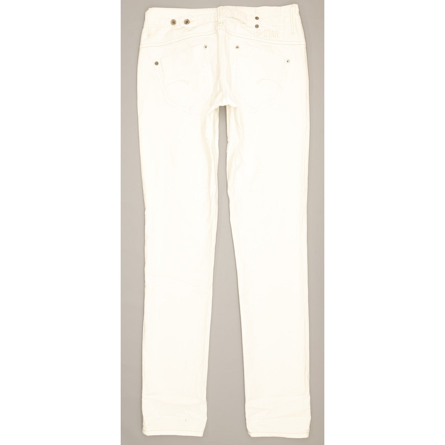 G-Star Midge Women White Skinny Slim Stretch Jeans W29 L34