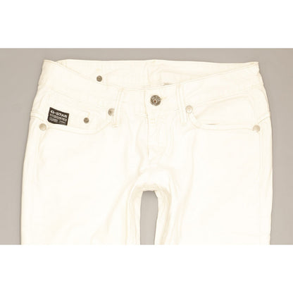 G-Star Midge Women White Skinny Slim Stretch Jeans W29 L34