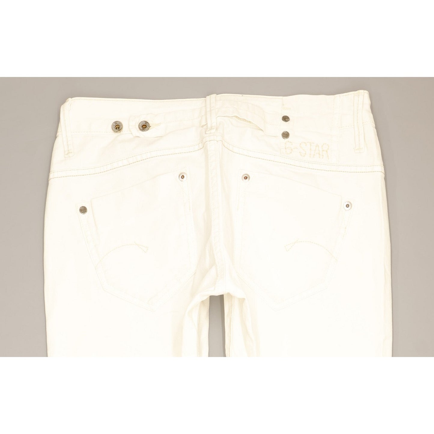 G-Star Midge Women White Skinny Slim Stretch Jeans W29 L34