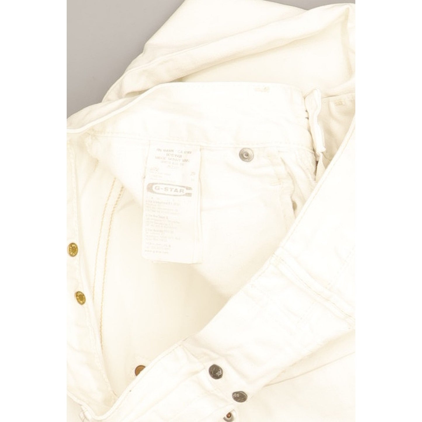 G-Star Midge Women White Skinny Slim Stretch Jeans W29 L34