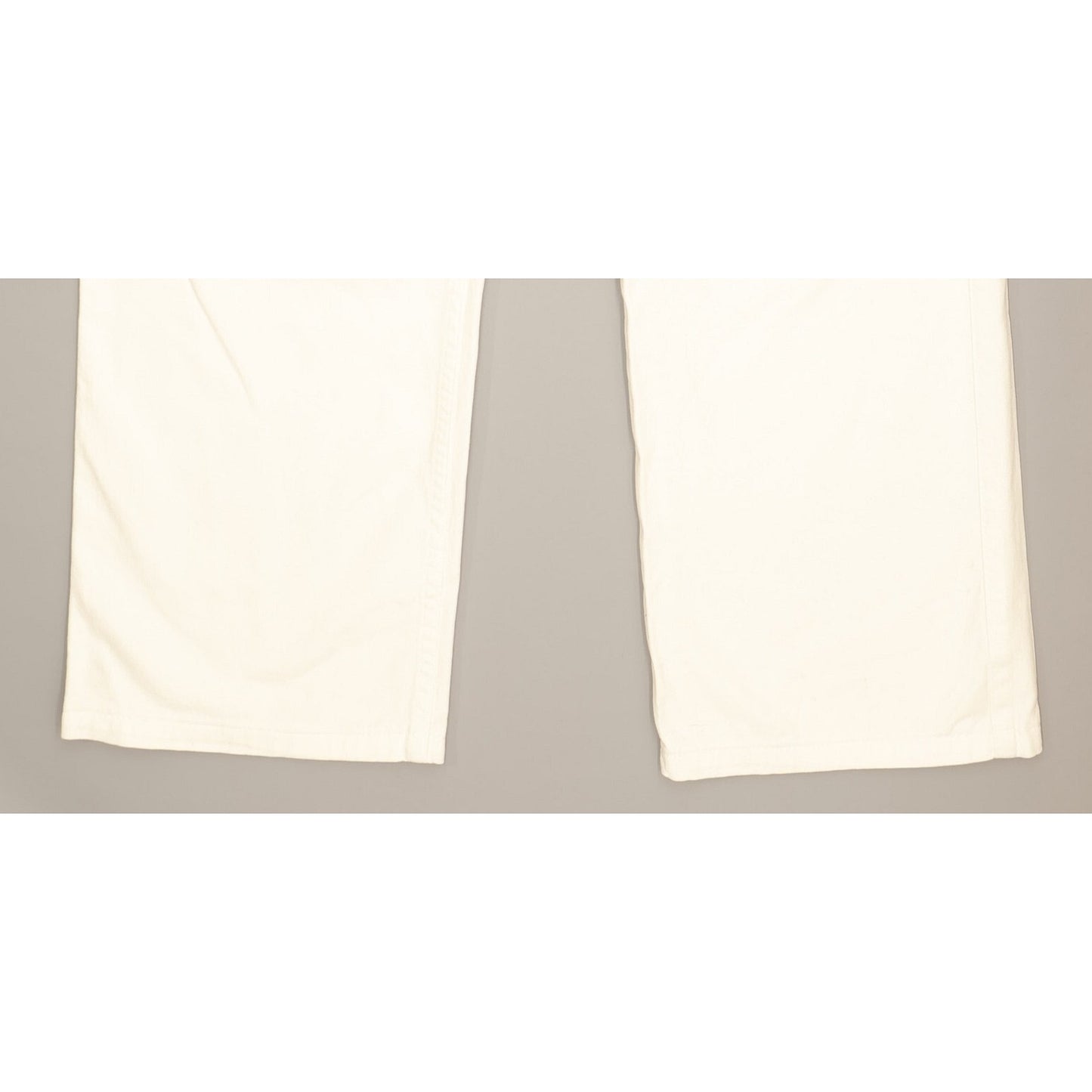 Mustang Tramper Men White Straight Regular Stretch Jeans W35 L29