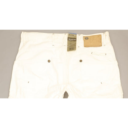 G-Star Jack Men White Straight Regular Jeans W36 L36