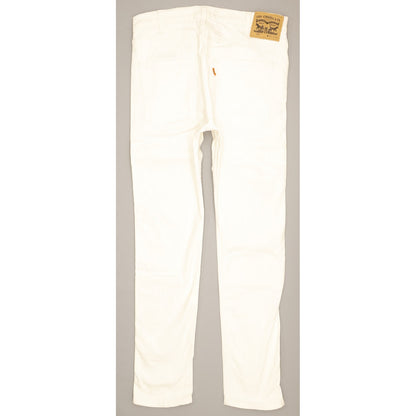 Levi's 510 Men White Skinny Slim Stretch Jeans W32 L30