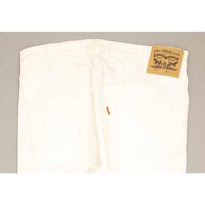 Levi's 510 Men White Skinny Slim Stretch Jeans W32 L30