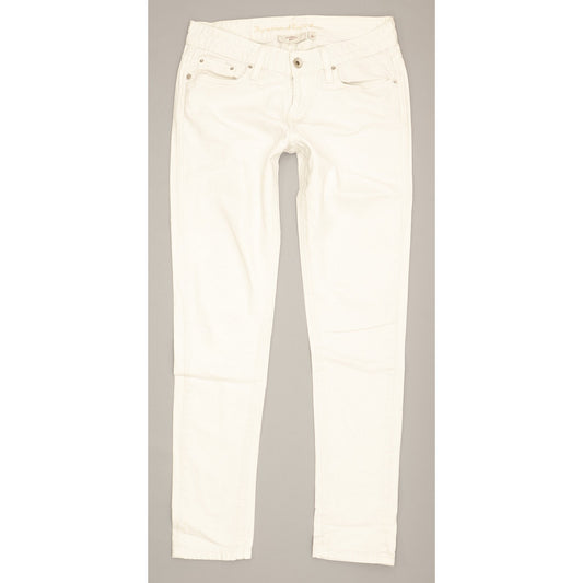 Levi's 531 Women White Skinny Slim Jeans W26 L28
