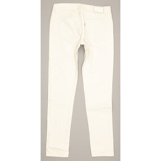 Levi's 531 Women White Skinny Slim Jeans W26 L28