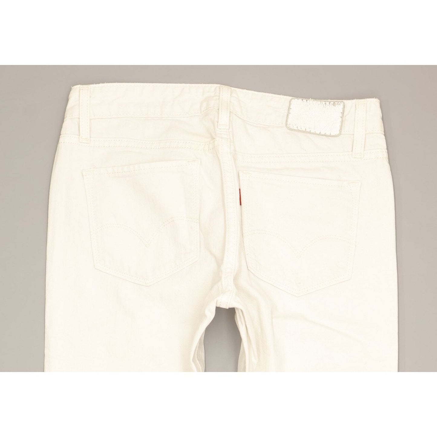 Levi's 531 Women White Skinny Slim Jeans W26 L28