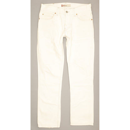 Levi's 511 Men White Straight Slim Jeans W33 L31