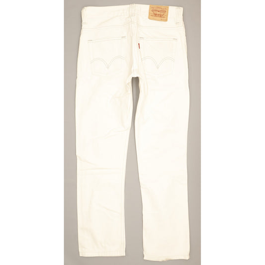 Levi's 511 Men White Straight Slim Jeans W33 L31