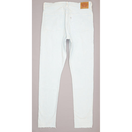 Levi's 501 Blue Straight Regular Stretch Jeans High Waisted W30 L32