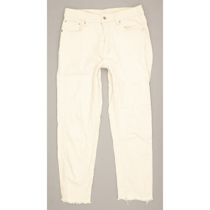 G-Star 3301 Ultra Women Beige Straight Slim Jeans W29 L32