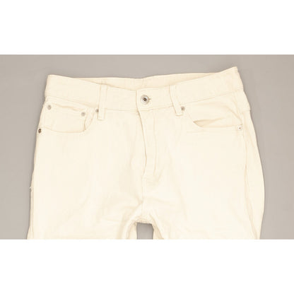 G-Star 3301 Ultra Women Beige Straight Slim Jeans W29 L32