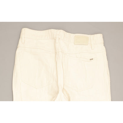 G-Star 3301 Ultra Women Beige Straight Slim Jeans W29 L32