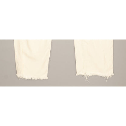 G-Star 3301 Ultra Women Beige Straight Slim Jeans W29 L32
