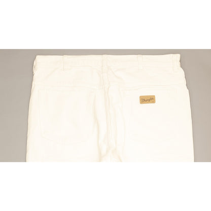 Wrangler Men White Straight Regular Jeans W32 L32