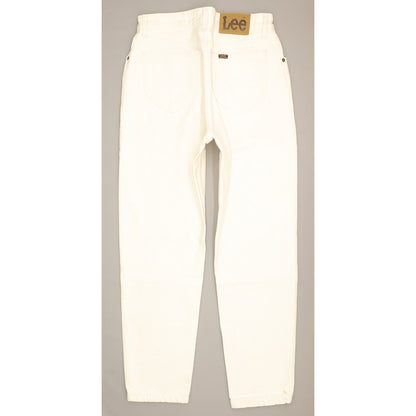 Lee Virginia Men White Tapered Regular Jeans W30 L28