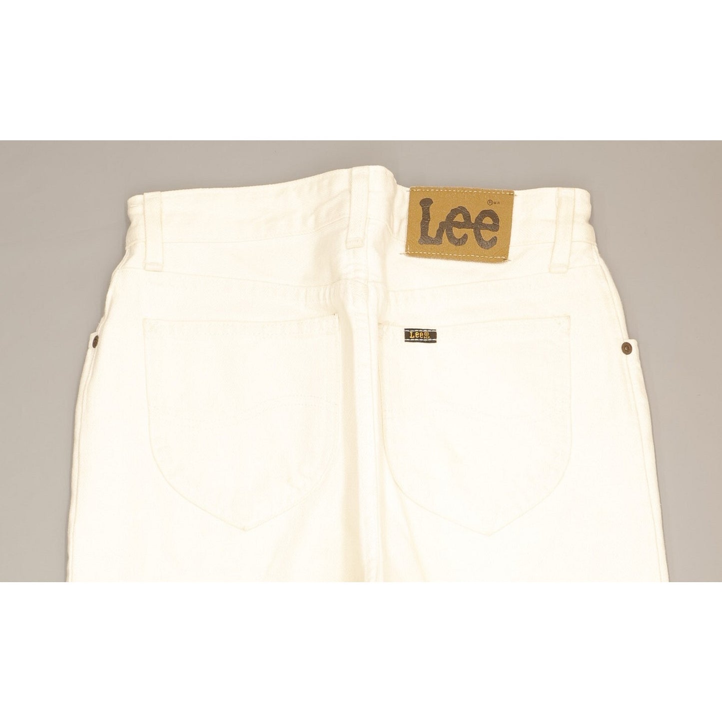 Lee Virginia Men White Tapered Regular Jeans W30 L28