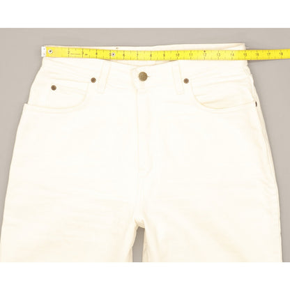 Lee Virginia Men White Tapered Regular Jeans W30 L28