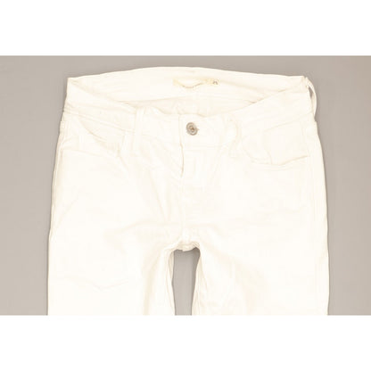 Levi's 710 Super Women White Skinny Slim Stretch Jeans W25 L30