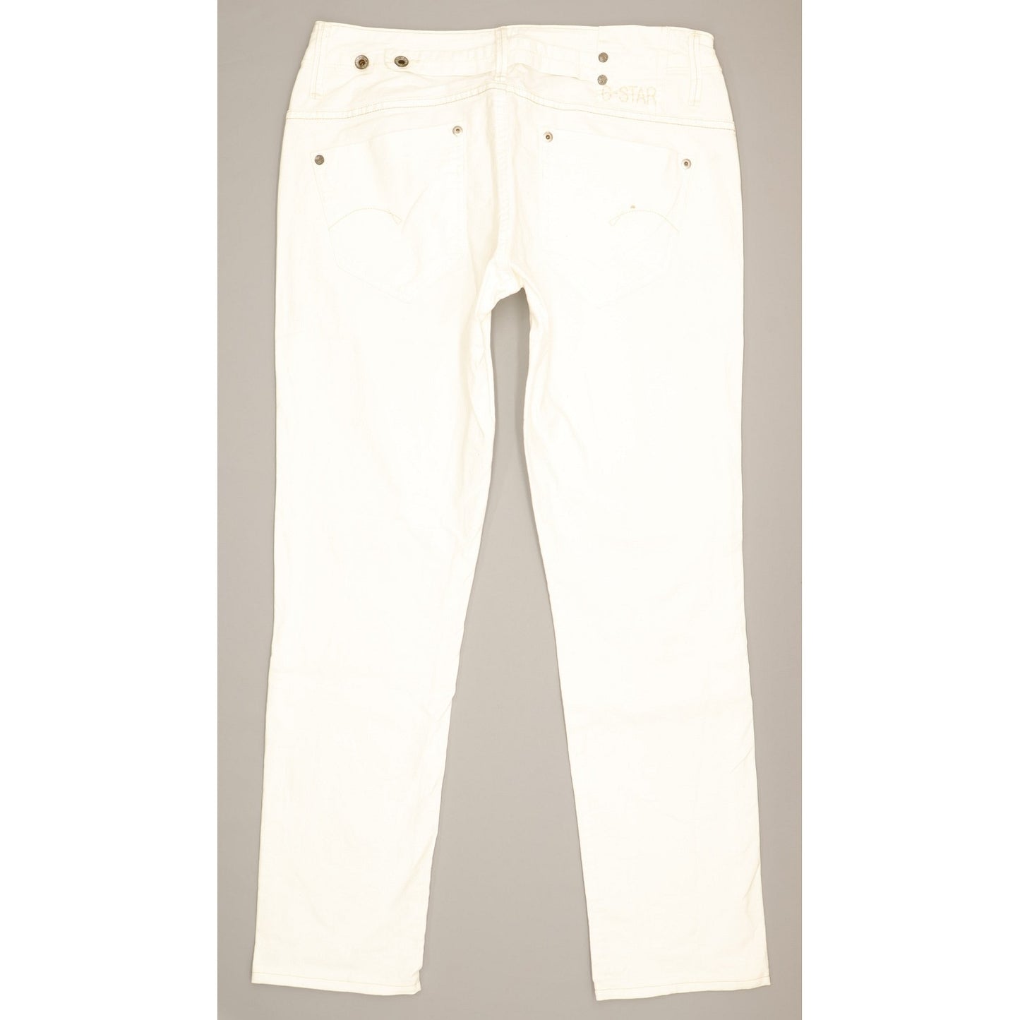 G-Star Midge Women White Skinny Slim Stretch Jeans W32 L30