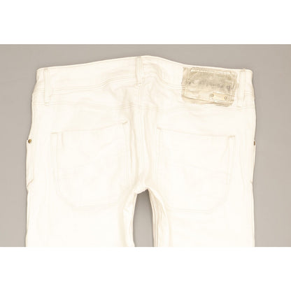 Diesel Nevy Women White Skinny Slim Stretch Jeans W27 L29