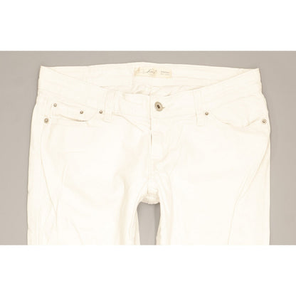 Levi's 552 Women White Straight Slim Stretch Jeans W28 L29