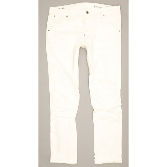 G-Star 5620 3D Men White Skinny Slim Stretch Jeans W32 L31
