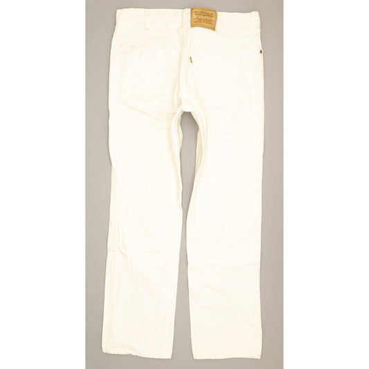 Levi's 549 Made in USA Men White Straight Regular Jeans W34 L29
