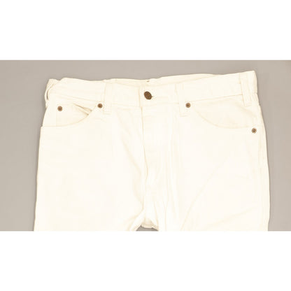 Levi's 549 Made in USA Men White Straight Regular Jeans W34 L29